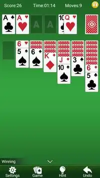 Classic Solitaire Screen Shot 2