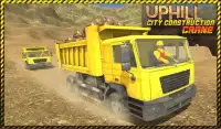 ऊपर की ओर शहर के निर्माण क्रेन : Road Builder 3D Screen Shot 22