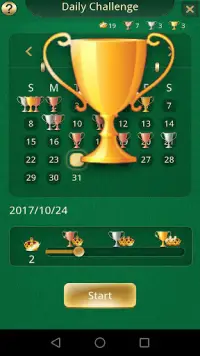 Solitaire Daily Challenges Screen Shot 1