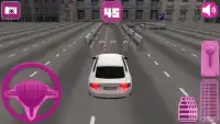 Girl Car Parking 3D Screen Shot 4