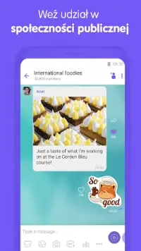 Viber Messenger: Сzaty i rozmowy Screen Shot 5