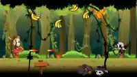 curious monkey banana :jungle shooter Screen Shot 2