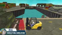 City Cargo Heavy Forklift Simulator 2017 Screen Shot 5