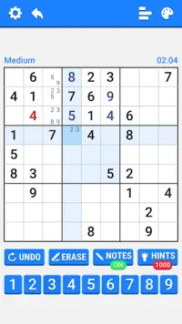Sudoku Master - Free Classic Sudoku Puzzles Screen Shot 2