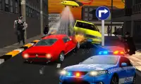 City Taxi Driver moderno - Crazy Car Rush Screen Shot 0
