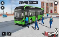 US Police Bus Simulator Game Screen Shot 2