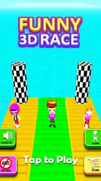 Funny 3D Race - Running Game 2020 Screen Shot 0