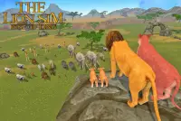 The Lion Simulator: Animal Family Game Screen Shot 5