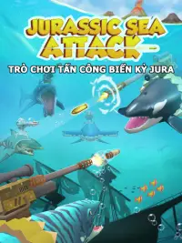 Jurassic Sea Attack-Trò chơi tấn công biển kỷ Jura Screen Shot 6