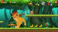 Jungle Lion Hero Adventures Run Screen Shot 2