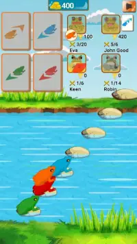 Jumping Frogs Race Multiplayer Screen Shot 3
