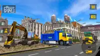 Heavy Excavator Crane 3D – City Construction Truck Screen Shot 12