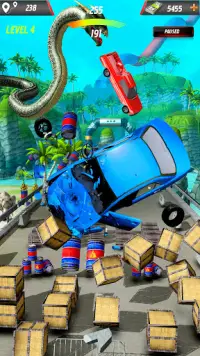 Mega Ramp High Jump Car Stuntman 2021 Screen Shot 0