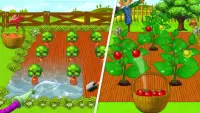 Little Farmer - Farming Simulator - Kids Games Screen Shot 1