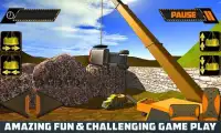 Truck Crusher Crane Simulator Screen Shot 2