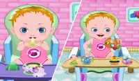 Hungry Baby Caring - Bath and Dres up Screen Shot 2