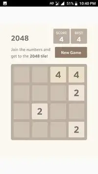 2048 Screen Shot 2