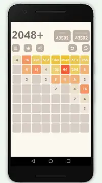 2048 (Gratis advertenties) Screen Shot 6