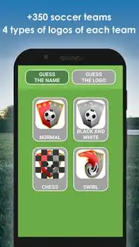 تخمين فريق كرة القدم - شعار مسابقة كرة القدم Screen Shot 0