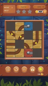 Unblock Ball - Slide & Roll Puzzle Game Screen Shot 1