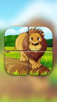 Animal Games for Kids Puzzles Screen Shot 0