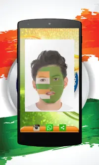 Indian Face Flag Screen Shot 7