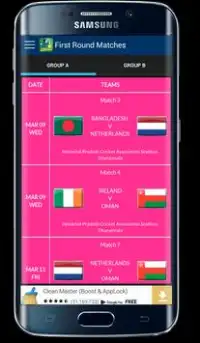 T20 World Cup 2016 Fixtures Screen Shot 7