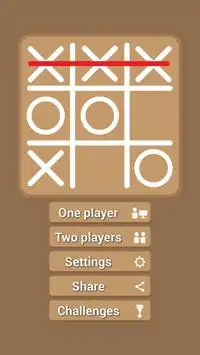 Tic tac toe Challenge Screen Shot 0