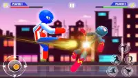 Stickman Heroes Fight: Super Battle Fighting Games Screen Shot 1