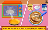 Pumpkin Pie Maker - Dessert Food Cooking Game Screen Shot 6