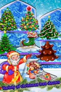 雪のショッピング市場-クレイジークリスマス家族の楽しみ Screen Shot 1