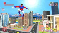 Super-Hero Flying Simulator 3D Screen Shot 1