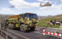 camionero militar: juegos del ejército Screen Shot 0
