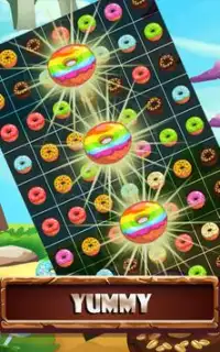 New Donuts Jam Blast Match-3 Screen Shot 3
