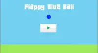 Flappy Blue Ball Screen Shot 0