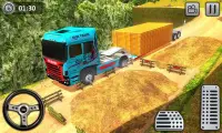 Transport routier de camion d'or de montée Screen Shot 3