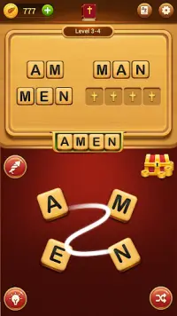 Bible Word Puzzle - Word Games Screen Shot 1