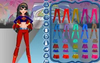 Superhero Girl  Dress Up Fashion Screen Shot 2