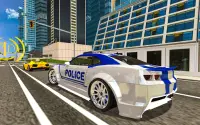 Drive Real Futuristic Police Flying Car 3D Screen Shot 3