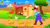 Old MacDonald had a Farm - Rhymes & Songs For Kids Screen Shot 0