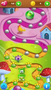 Bubble Gummy Pop! Bubble Shooter Game Screen Shot 1