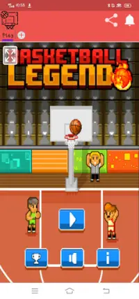 Basketball Legend Screen Shot 0