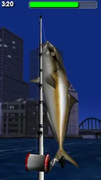 Big Night Fishing 3D Lite Screen Shot 2