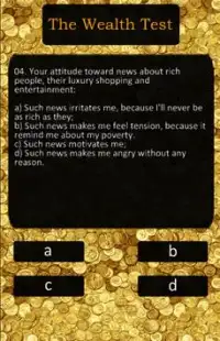 The Wealth Test Screen Shot 1