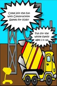 Construction Games For Kids Screen Shot 0