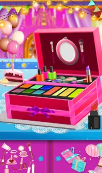 Make Up Cosmetic Box Cake Maker -Best Cooking Game Screen Shot 14
