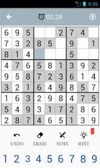 Sudoku Screen Shot 1