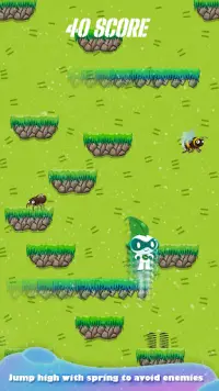 Doodle Jump Super Jumper Game In Leps World Screen Shot 3
