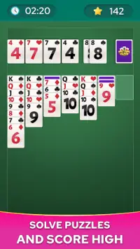 Solitaire Puzzles Clash Screen Shot 0