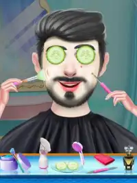 Celebrity Stylist Beard Makeover Salon Game Screen Shot 1